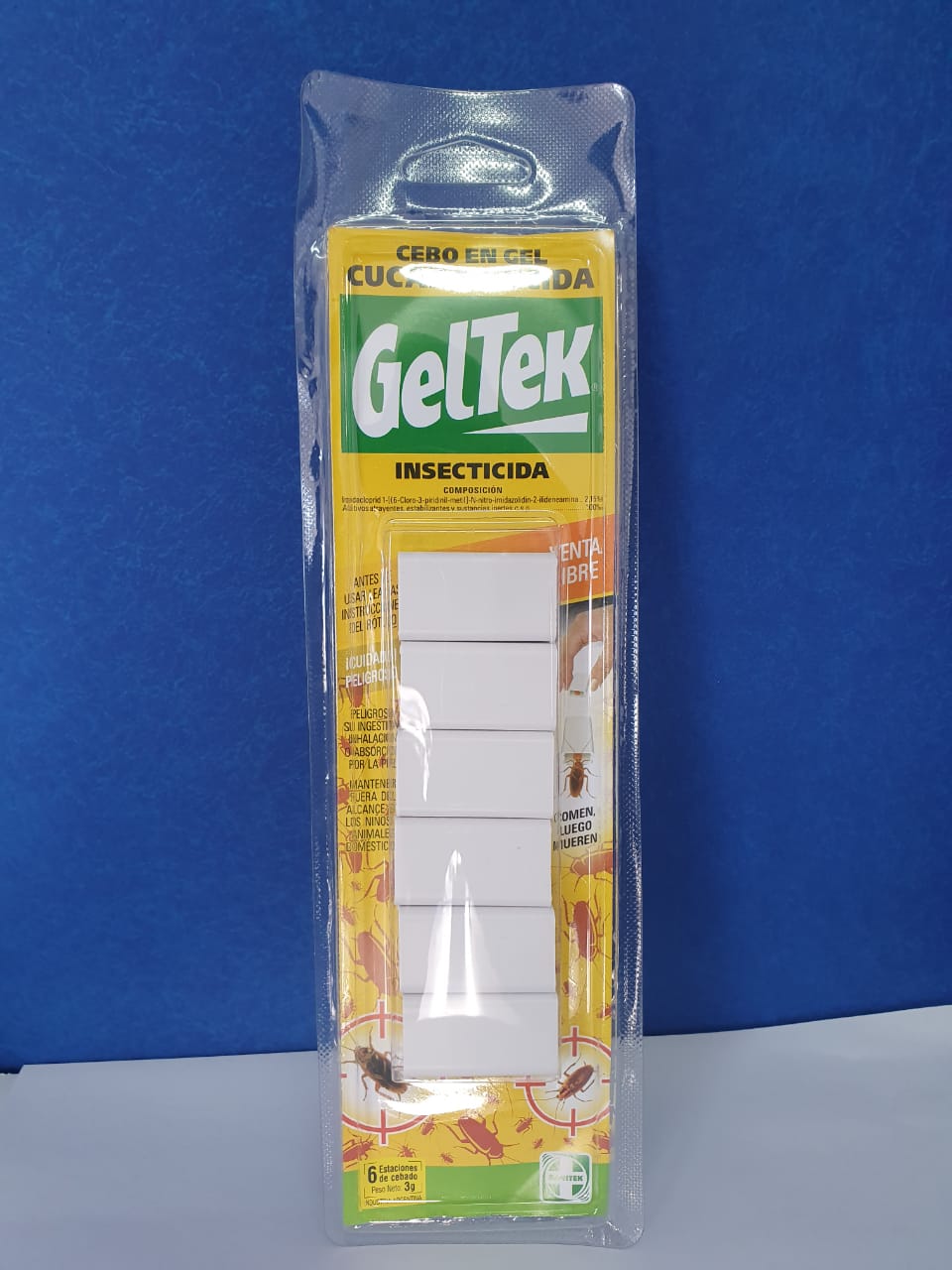 GEL TEK CASITAS CONTROL CUCARACHAS